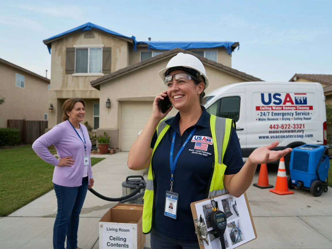 Ceiling Water Damage Restoration Oregon FAQs